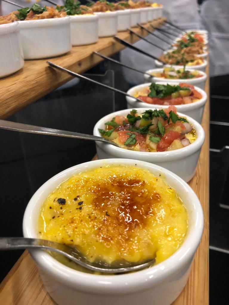 Brulee humita casera - Che Pebeta Catering