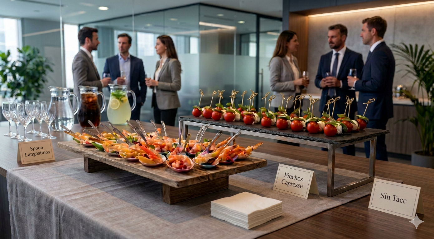 Finger Food corporativo sin TACC - Che Pebeta Catering