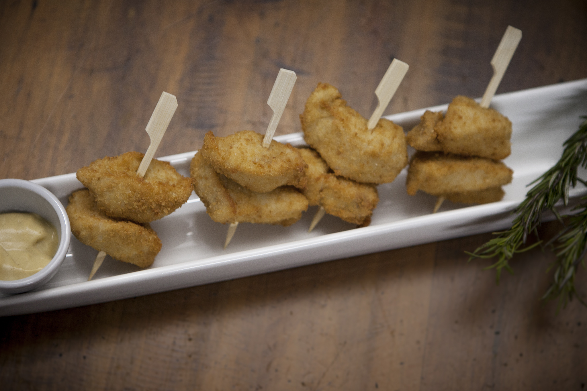 Pinchos pechuguitas de pollo - Che Pebeta Catering